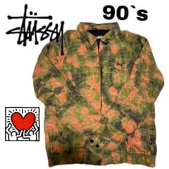 【早い者勝ち】stussyユニセックスジャケット[レア］のサムネイル