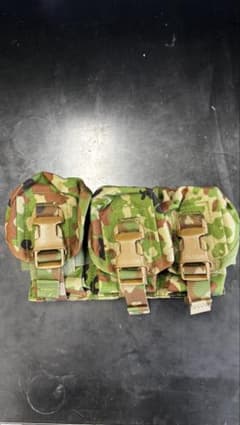 みらい装備工房 弾のう 弾納 5.56mm 20発弾倉 陸自迷彩 3連ポーチ