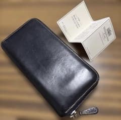 廃盤 ホワイトハウスコックス 長財布 ラウンドジップ ブライドルレザー
