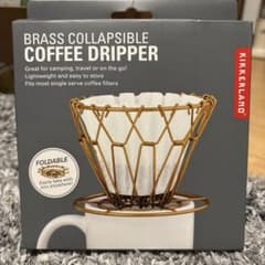 【未使用】折りたたみ コーヒードリッパー キャンプ アウトドア 旅行 登山 海のサムネイル