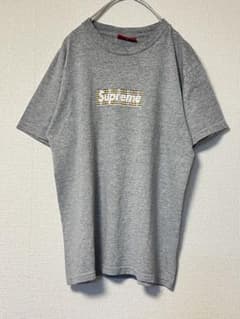 シュプリーム 初期 バーバリー ボックス ロゴ Tシャツ Usa製 M グレー 