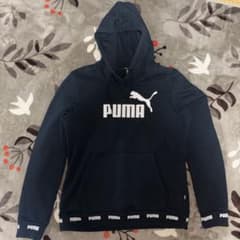 PUMA フード付きパーカー M ブラックのサムネイル