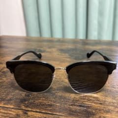 美品！MONCLER モンクレールML0112-K ブラックサングラスのサムネイル