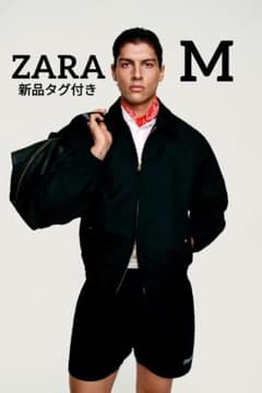 よ*ー様 ZARA WILLY CHAVARRIA テクスチャーボンバージャケッ - メルカリ