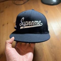 Supreme ベースボールキャップ　ネイビー　 7 5/8のサムネイル