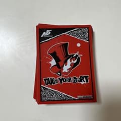 ペルソナ5 予告状スリーブ - メルカリ