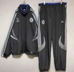 アディダス チェルシーFCセットアップ adidas チェルシー セットアップ トラックジャケット パンツ - メルカリ