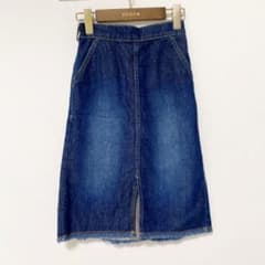 【ttya様専用♡】GU☆140cmデニムひざ丈スカート♥のサムネイル