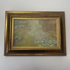クロード・モネ 睡蓮 額装 アート 絵画のサムネイル