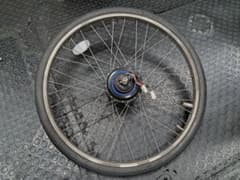 ブリヂストン　デュアルドライブ自転車専用フロントホイール　24インチのサムネイル