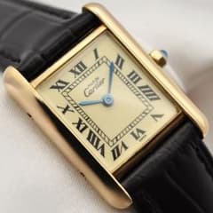 277 Cartier 新品同様 マストタンク SM ヴェルメイユ QZ - メルカリ