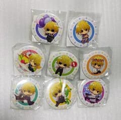 お誕生日会2022くじ デュラララ 平和島静雄 缶バッジ 8点セット 新品未