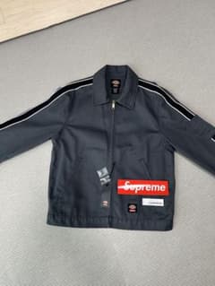値下Supreme×Dickies StripeEisenhowerJacket - メルカリ