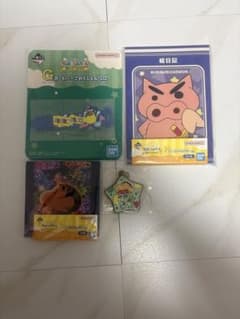 Ichiban Kuji Crayon Shin-chan Goods Set