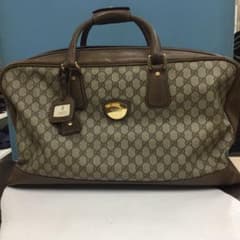 貴重品 オールドGUCCIボストンバッグ大のサムネイル