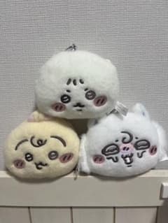 Chiikawa Baby 치이카와 봉제인형 패스 케이스 파우치 3종 세트