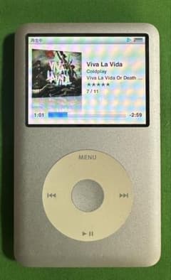 Apple iPod classic シルバー 80GB A1238 動作◯ - メルカリ