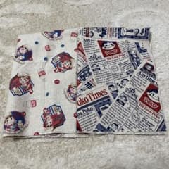 ペコちゃん プリント生地 ２枚セットのサムネイル