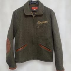 ウール レザー ライダースジャケットINDIAN MOTOCYCLE 38 - メルカリ