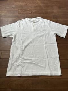 Jackman ヘンリーネック Tシャツ ホワイト Mのサムネイル