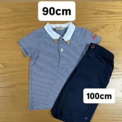 ミキハウス90cmトップス、100cmズボンまとめ売りのサムネイル