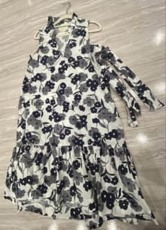 kate spade 花柄 ワンピース XS (S相当) ベルト付きのサムネイル