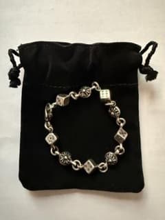 CHROME HEARTS ダイス&クロスボールブレスレット 9LINK - メルカリ