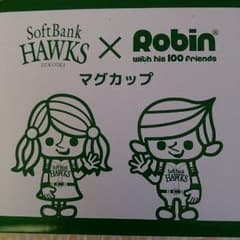 ミキティさま専用 福岡ソフトバンクホークス Robin コラボマグカップのサムネイル