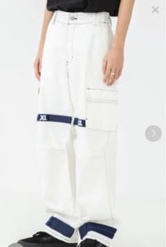 Xlarge カーゴパンツ　ホワイト　白　30インチのサムネイル