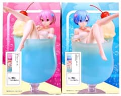 まとめ割】リゼロ レム ラム 【ラウンドワン限定】 クリームソーダ 2