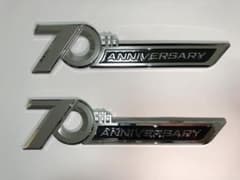 70th anniversary  エンブレムのサムネイル
