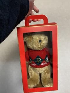 クマ　ぬいぐるみ　非売品のサムネイル