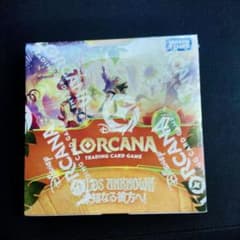 Disney Lorcana 未知なる彼方へ シュリンク付BOX オマケカード付