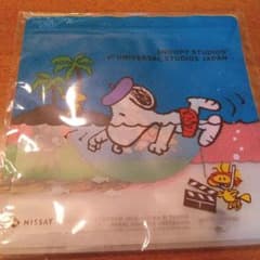 スヌーピー マチ付きジッパーバックのサムネイル
