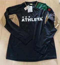 ☆新品未使用☆ ATHLETA アスレタ　O LL  プラシャツ長袖　ブラックのサムネイル