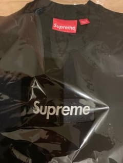 シュプリーム Supreme box logo crewneck 黒のサムネイル