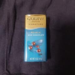 新品GODIVA PEARLS ミルクチョコレート 43gのサムネイル