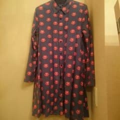 RNA リップ柄シャツワンピのサムネイル
