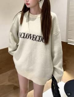 オーバーサイズニット　SHIENのサムネイル