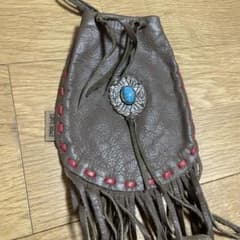 革　　ターコイズコンチョ　付きのサムネイル