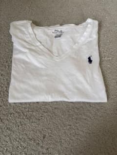 POLO ホワイト Vネック Tシャツのサムネイル