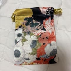 DRIES VAN NOTEN ドリス ヴァン ノッテン 巾着 ポーチ 花和柄J - メルカリ