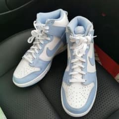 ☆希少☆ NIKE WMNS DUNK HIGH ALUMINUM アルミニウムのサムネイル