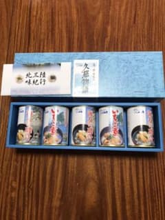【さち様専用】久慈物語　5缶セット　いちご煮2缶　海女の磯汁3缶のサムネイル