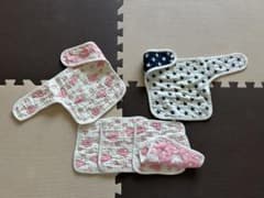 抱っこ紐用 よだれカバー 4点セットのサムネイル