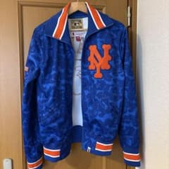 A BATHING APE x Mitchell & Ness NYM ジャージ A BATHING APE x Mitchell & Ness NYM ジャージ - メルカリ