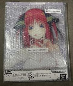 오등분의 신부 이치 반 쿠지 B상 버스트 업 액릴 보드 나카노 니노 원작 일러스트