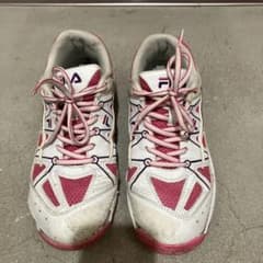 FILA スニーカー 25.0cm ホワイト/ピンクのサムネイル