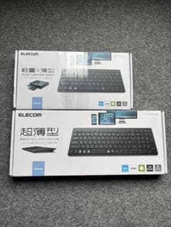 ELECOM エレコム ワイヤレスキーボード 2個セットのサムネイル