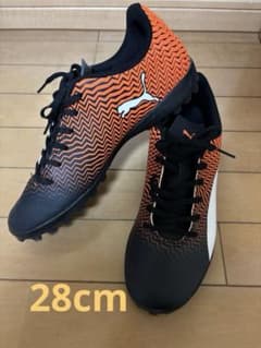 Puma スパイクシューズ オレンジ/黒のサムネイル